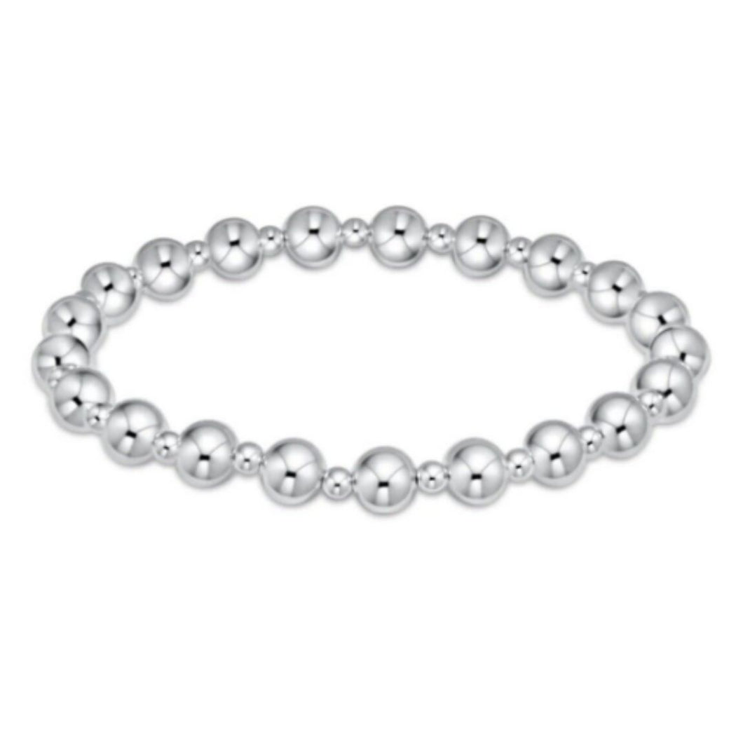 enewton Classic Grateful Pattern 6mm Bead Bracelet