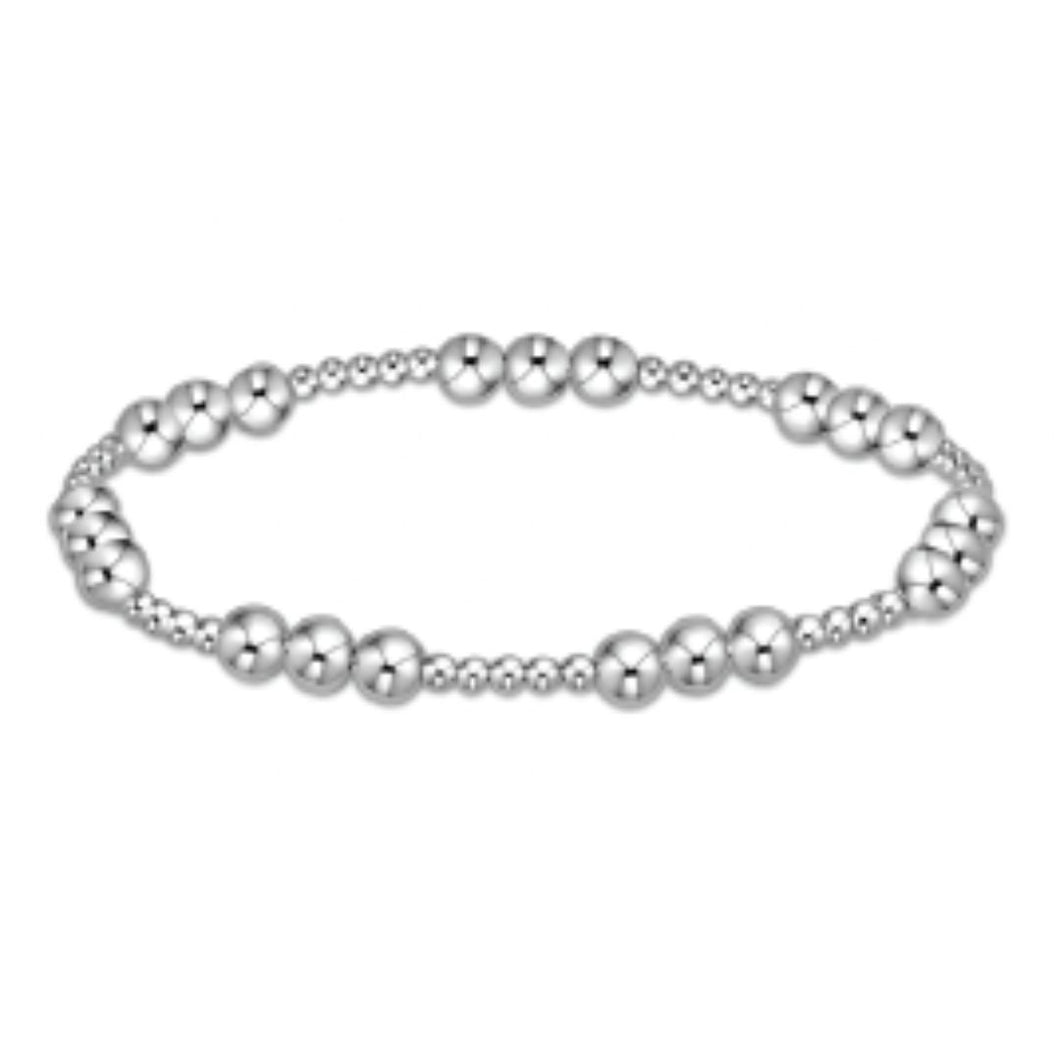 enewton Classic Joy Pattern 6mm Bead Bracelet