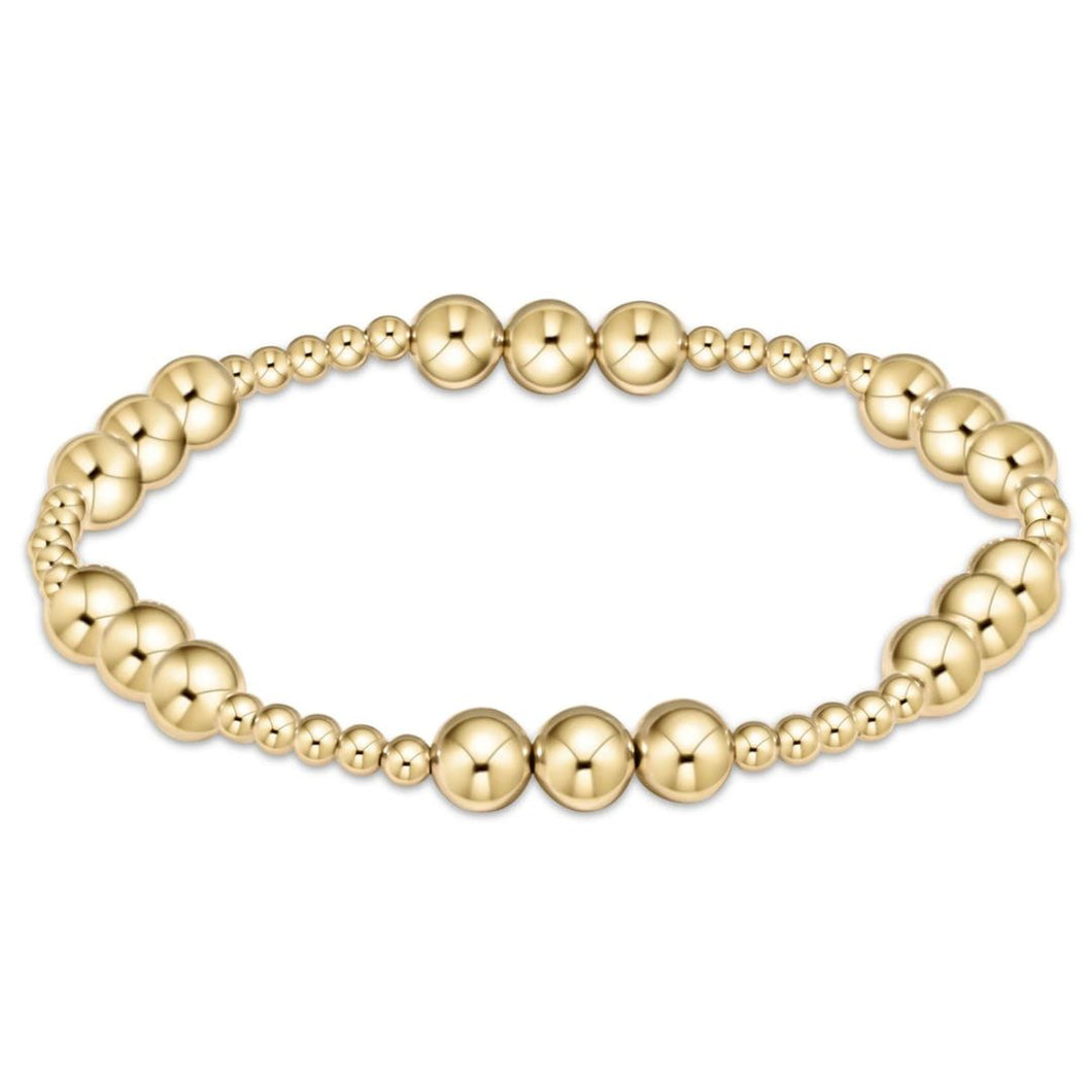 enewton Classic Joy Pattern 6mm Bead Bracelet
