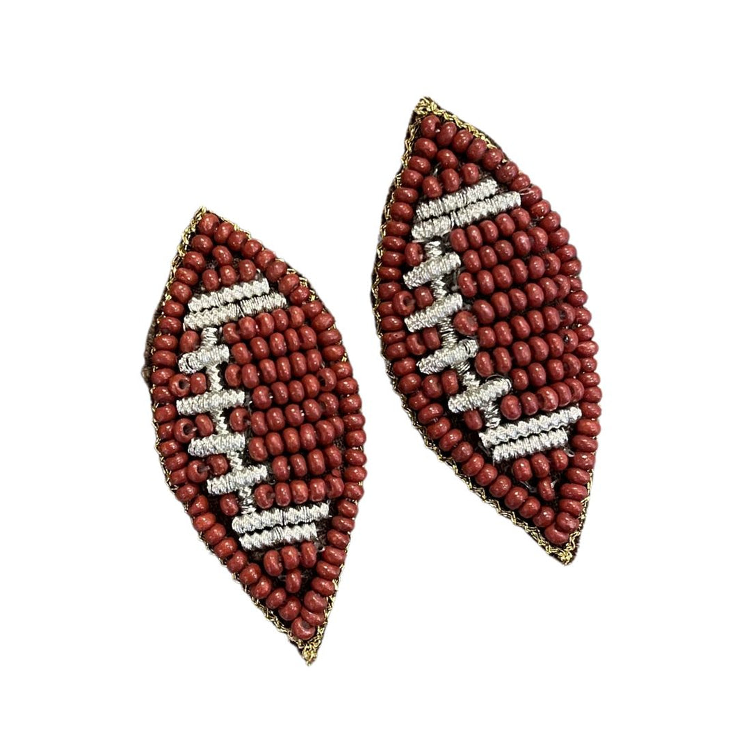 Football Earrings