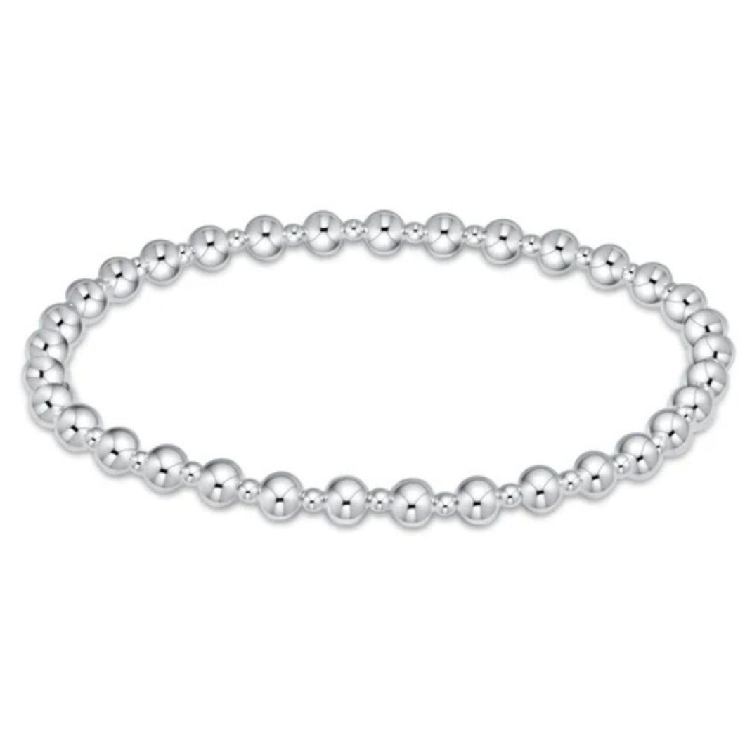 enewton EXTENDS Classic Grateful Pattern 4mm Bead Bracelet