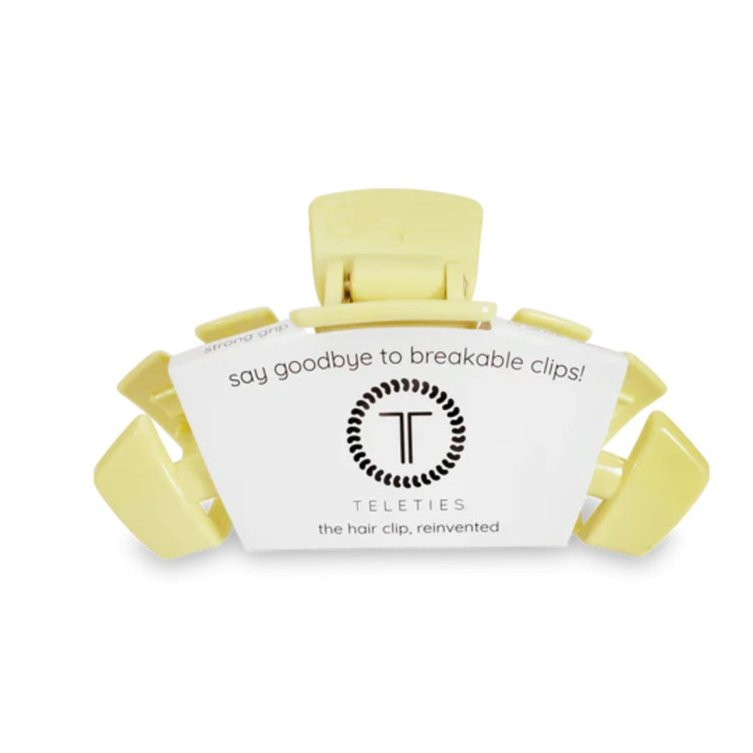 Teleties Large Hair Clip Buttercup
