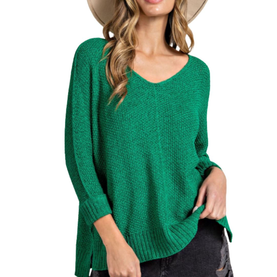 Crew Neck Knit Sweater