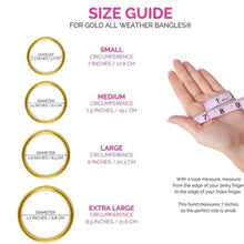 Load image into Gallery viewer, Budhagirl Gold All Weather Bangles, Set of 9 LARGE
