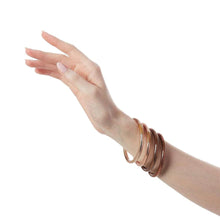 Load image into Gallery viewer, Budhagirl Fawn All Weather Bangles, Set of 4 LARGE
