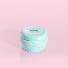 Load image into Gallery viewer, Capri Blue Volcano Aqua Printed Mini Tin, 3 oz
