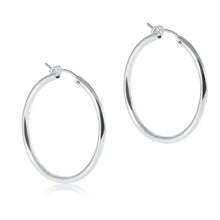 Load image into Gallery viewer, enewton Round Sterling 1.25" Hoop-Smooth
