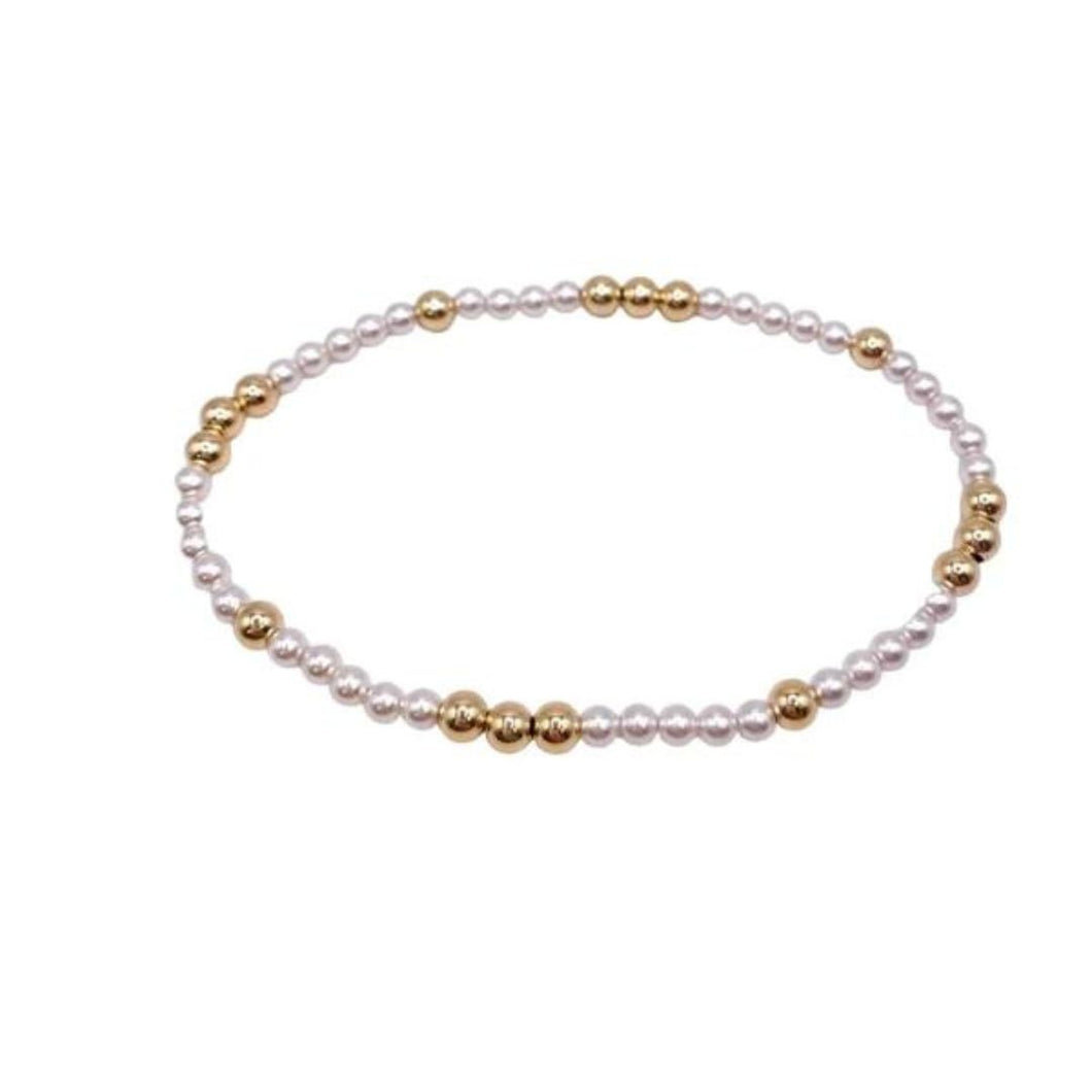 enewton Worthy Pattern Bracelet 3mm Pearl