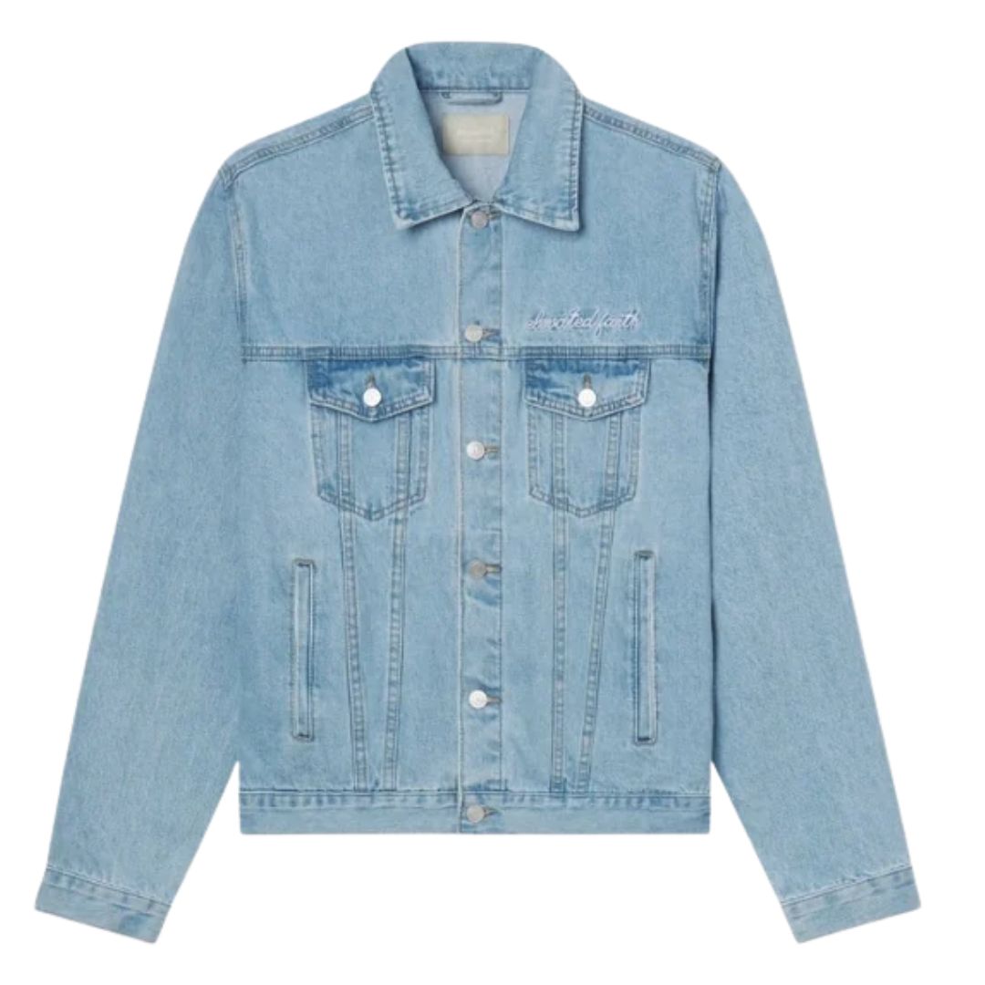 Elevated Faith What a Friend We Have in Jesus Denim Jacket – Gemini ...