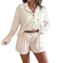 Load image into Gallery viewer, Birdie Butter Bliss Polka Dot Lounge Set
