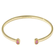 Load image into Gallery viewer, Kendra Scott Mini Elton Cuff Bracelet Gold Azalea Illusion
