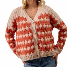 Load image into Gallery viewer, Textured Sweater Cardigan
