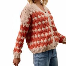 Load image into Gallery viewer, Textured Sweater Cardigan
