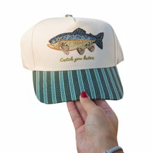 Load image into Gallery viewer, Catch You Later Striped Hat
