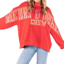 Load image into Gallery viewer, Simply Southern Merry &amp; Bright Mock Neck
