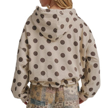 Load image into Gallery viewer, Polka Dot Hoodie
