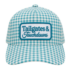 Load image into Gallery viewer, Tailgates &amp; Touchdowns Gingham Hat
