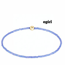 Load image into Gallery viewer, enewton EGIRL Hope Classic Bright Blue Gold Bead Bracelet

