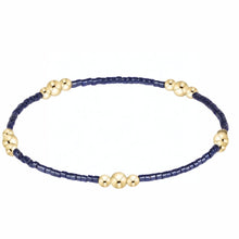 Load image into Gallery viewer, enewton Hope Purpose Gold Navy Bracelet
