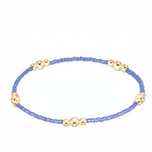 Load image into Gallery viewer, enewton Hope Purpose Bright Blue Gold Bead Bracelet

