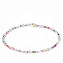 Load image into Gallery viewer, enewton Hope Unwritten That's a Wrap Gold Bead Bracelet
