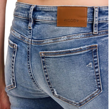 Load image into Gallery viewer, Hidden Low Rise Crop Happi Flare Jean
