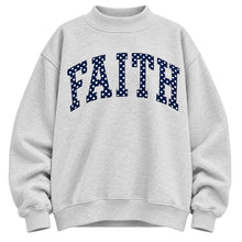 Load image into Gallery viewer, Polka Dot Faith Mock Neck
