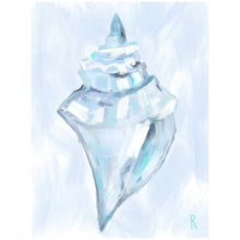 Load image into Gallery viewer, CONCH BLUES- Art Print 11x14
