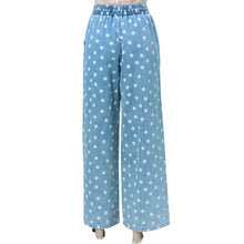 Load image into Gallery viewer, Polka Dot Wide Leg Denim Pants

