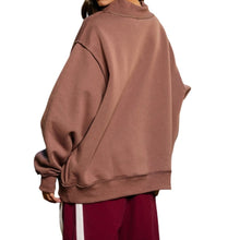 Load image into Gallery viewer, 'wwjd &amp; Amen' Reversible Mock Neck Sweatshirt
