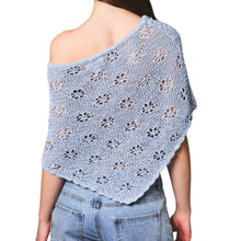Load image into Gallery viewer, Openwork Detail Poncho
