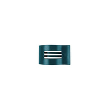 Load image into Gallery viewer, Teleties Teal With It Small Flat Rectangle Hair Clip
