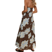 Load image into Gallery viewer, Floral Print Strapless Maxi Dress
