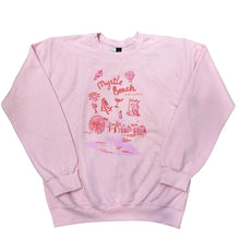 Load image into Gallery viewer, Myrtle Beach Illustrated Crewneck Pink
