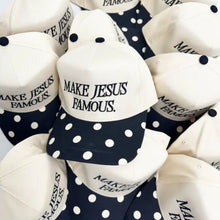 Load image into Gallery viewer, Make Jesus Famous Polka Dot Hat
