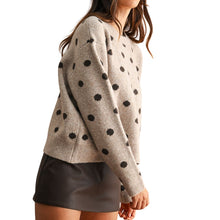 Load image into Gallery viewer, Polka Dot Pullover Sweater
