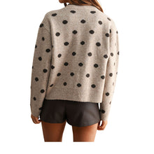 Load image into Gallery viewer, Polka Dot Pullover Sweater
