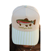 Load image into Gallery viewer, Catch You Later - Green Stripe Hat
