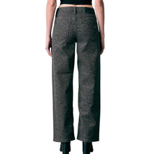Load image into Gallery viewer, Hidden Mid Rise Brown Cheetah Print Dad Jeans
