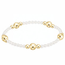 Load image into Gallery viewer, enewton Purpose Gold 6mm Pearl Bracelet
