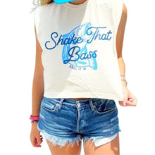 Load image into Gallery viewer, SHAKE THAT BASS CROP TEE
