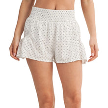 Load image into Gallery viewer, Polka Dot Print Nylon Flare Shorts
