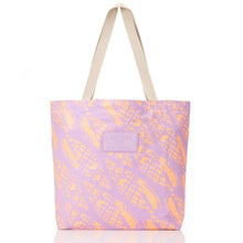 Load image into Gallery viewer, Miter Lineup Nectarine/ Lavande - Reversible Tote
