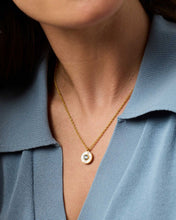 Load image into Gallery viewer, Julie Vos Colette Circle Delicate Necklace
