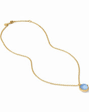 Load image into Gallery viewer, Julie Vos Honeybee Solitaire Necklace Crystal Clear
