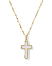 Load image into Gallery viewer, Kendra Scott Light Pink Cross

