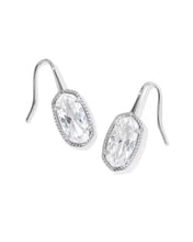 Load image into Gallery viewer, Kendra Scott Lee Luxe Silver Drop Earrings
