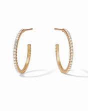 Load image into Gallery viewer, Julie Vos WINDSOR HOOP ZIRCONIA M
