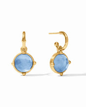 Load image into Gallery viewer, Julie Vos Honeybee Hoop &amp; Charm Earring
