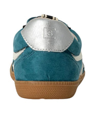 Load image into Gallery viewer, Sasha Retro Suede Sneaker Teal
